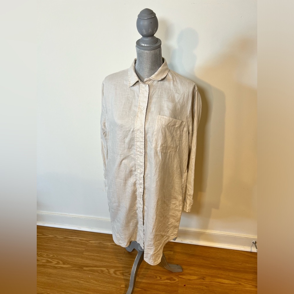Quince Linen Dress size small